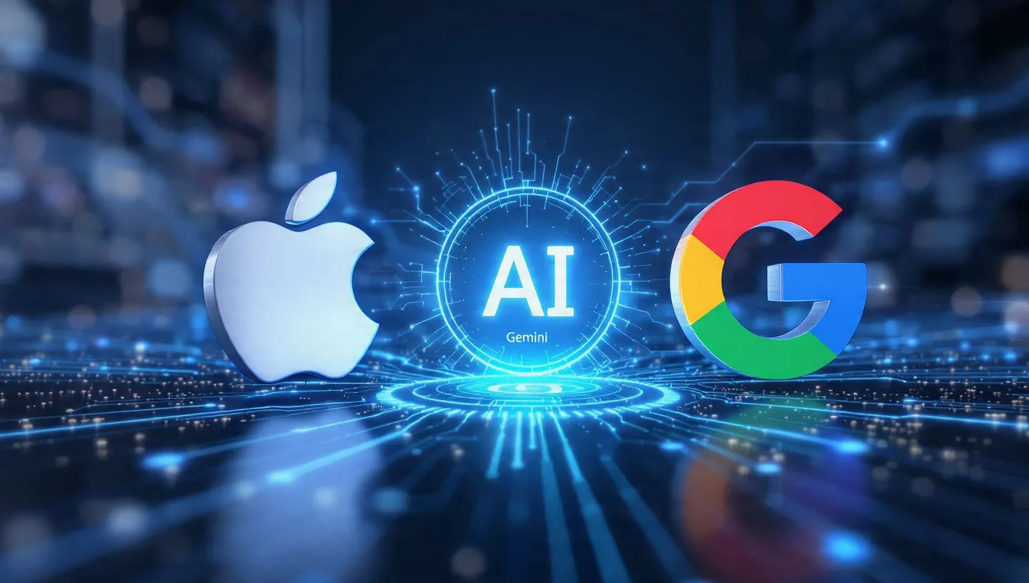 Apple and Google collaborate on Gemini AI technology to enhance Siri with a billion-dollar annual partnership.